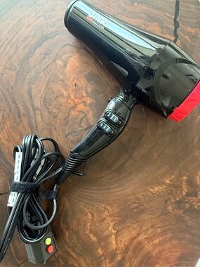 JINRI Paris Professional Black & Red Hair Dryer